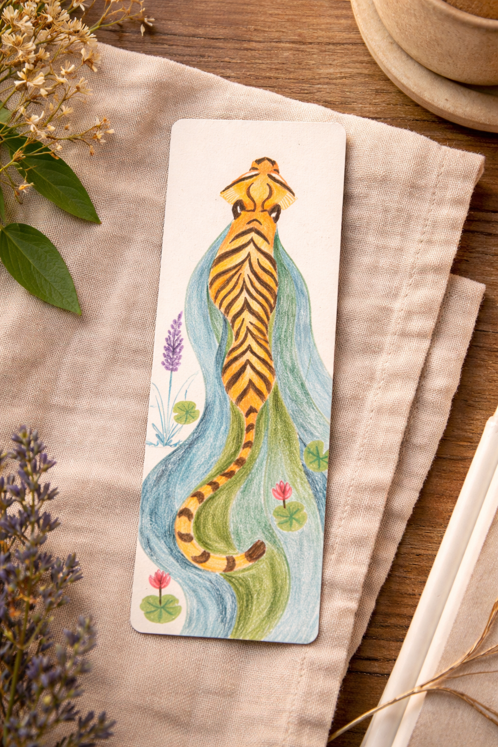 She Walks Where the Water Bows - Bookmark