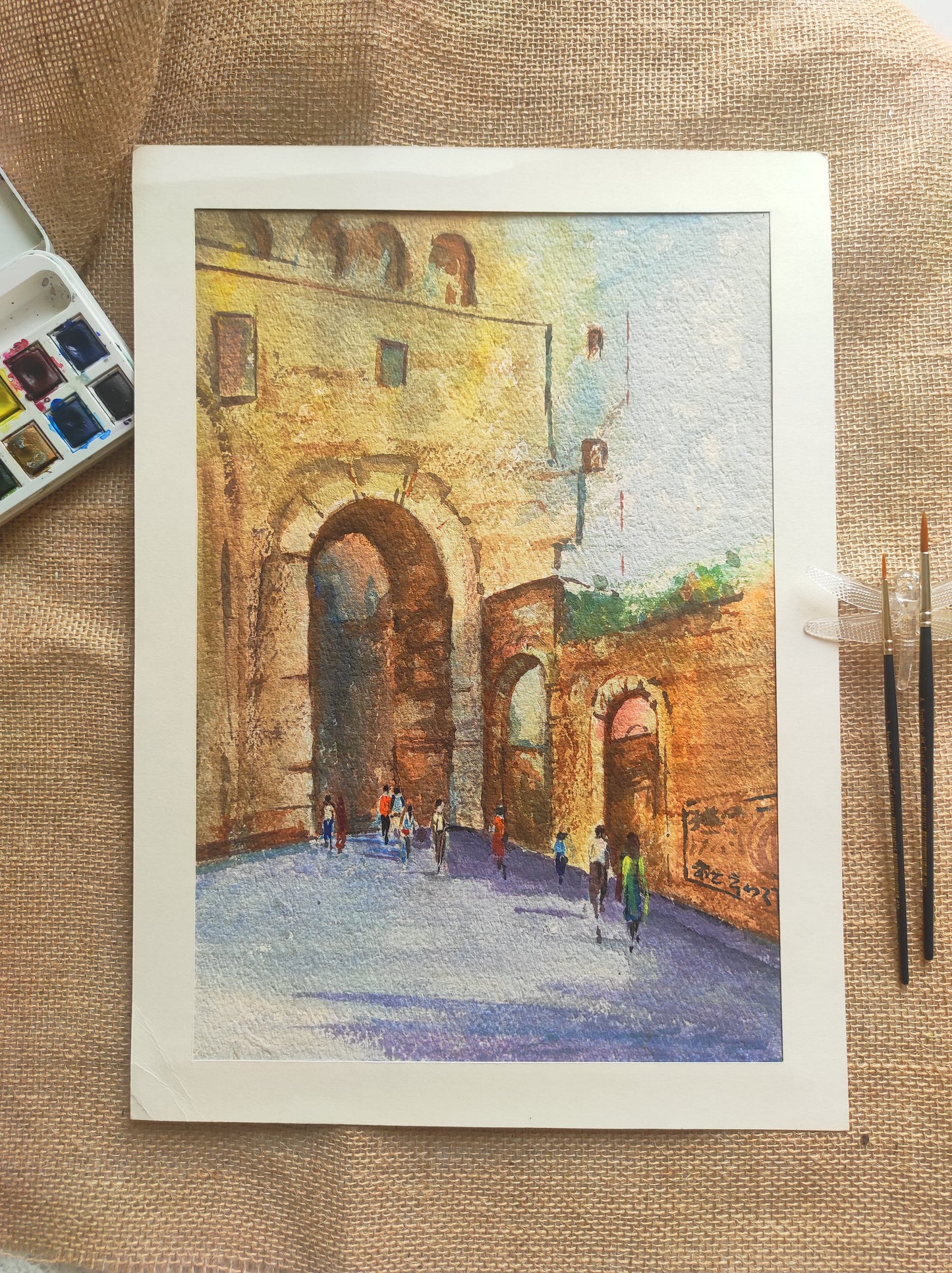 Through the Arch