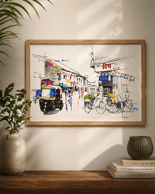 This Street Has a Pulse - Art Print